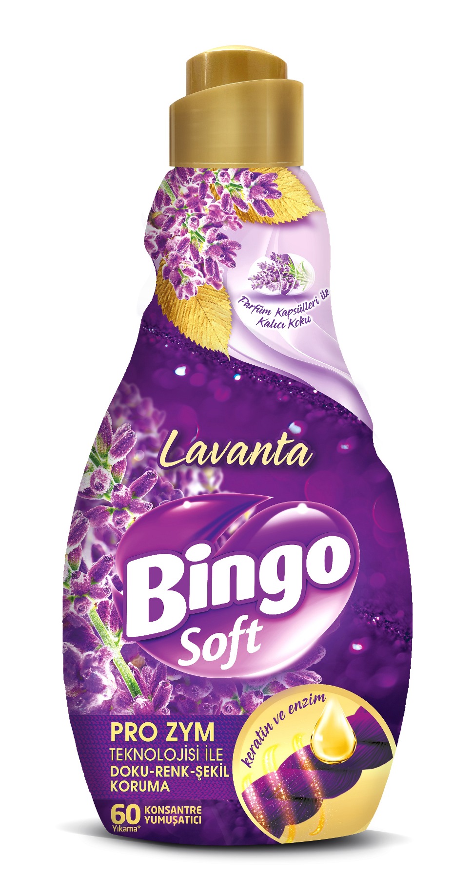 Bingo Soft Çamaşır Yumuşatıcı Konsantre 1440ML Lavanta Bingo Soft Çamaşır Yumuşatıcı Konsantre 1440ML Lavanta