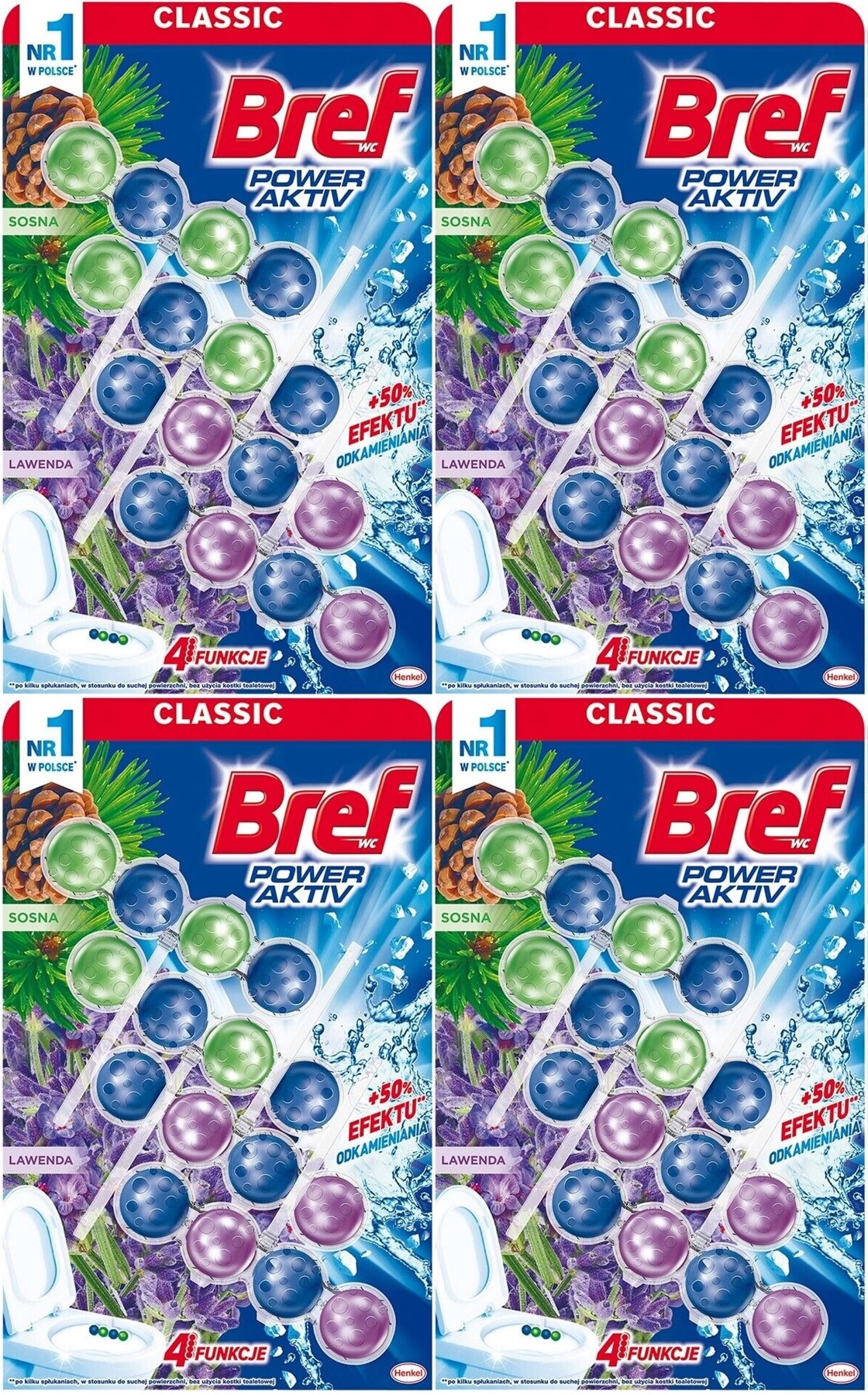 Bref Power Aktiv Klozet Bloğu Çam ve Lavanta Kokulu (16 Lı Set) (4PK*4) Bref Power Aktiv Klozet Bloğu Çam ve Lavanta Kokulu (16 Lı Set) (4PK*4)