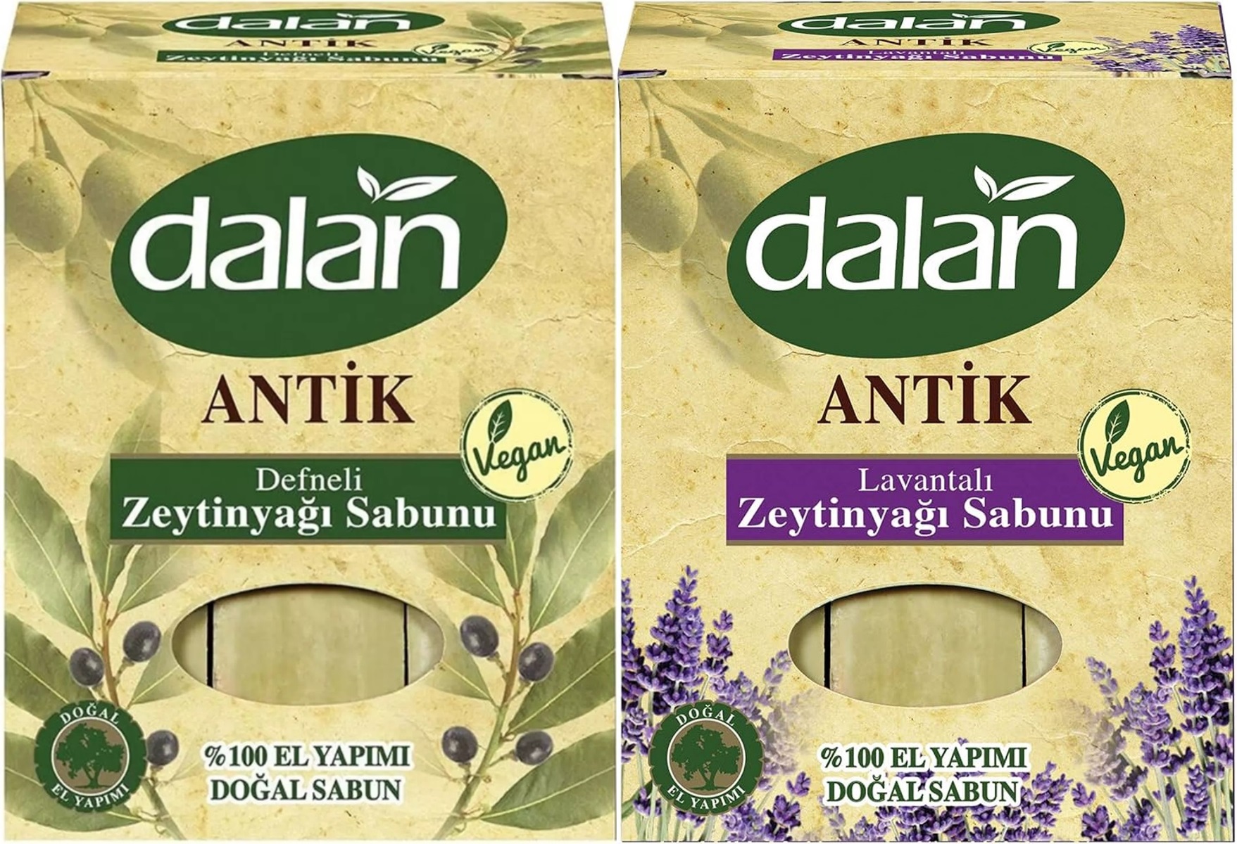 Dalan Antik Defneli Zeytinyağı Sabunu 900GR (Klasik & Lavantalı) (Karma 2 Li Set) Dalan Antik Defneli Zeytinyağı Sabunu 900GR (Klasik & Lavantalı) (Karma 2 Li Set)