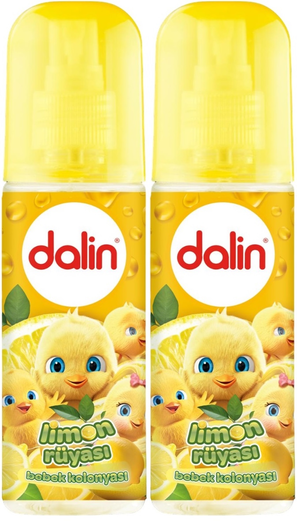 Dalin Bebek Kolonyası 150ML Limon Çiçeği (Limon-Bergomat-Papatya) (2 Li Set) Dalin Bebek Kolonyası 150ML Limon Çiçeği (Limon-Bergomat-Papatya) (2 Li Set)