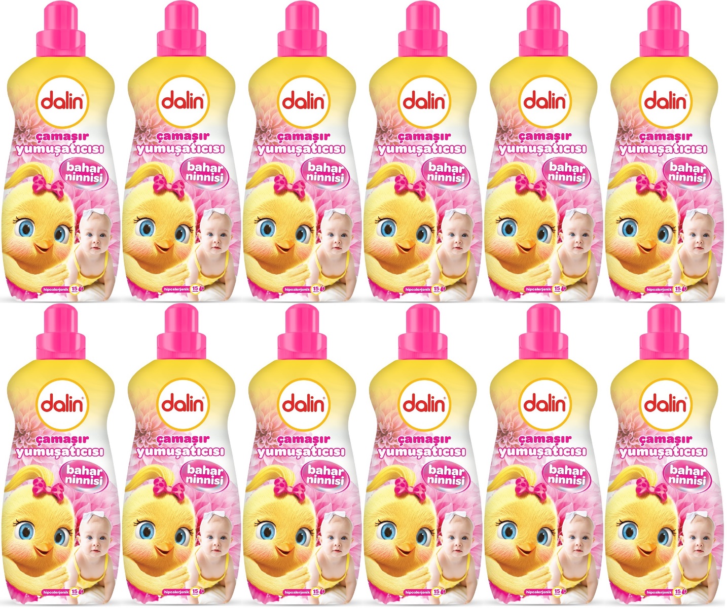 Dalin Çamaşır Yumuşatıcı 1500ML Bahar Ninnisi (12 Li Set) (Bebeklere Özel) Dalin Çamaşır Yumuşatıcı 1500ML Bahar Ninnisi (12 Li Set) (Bebeklere Özel)