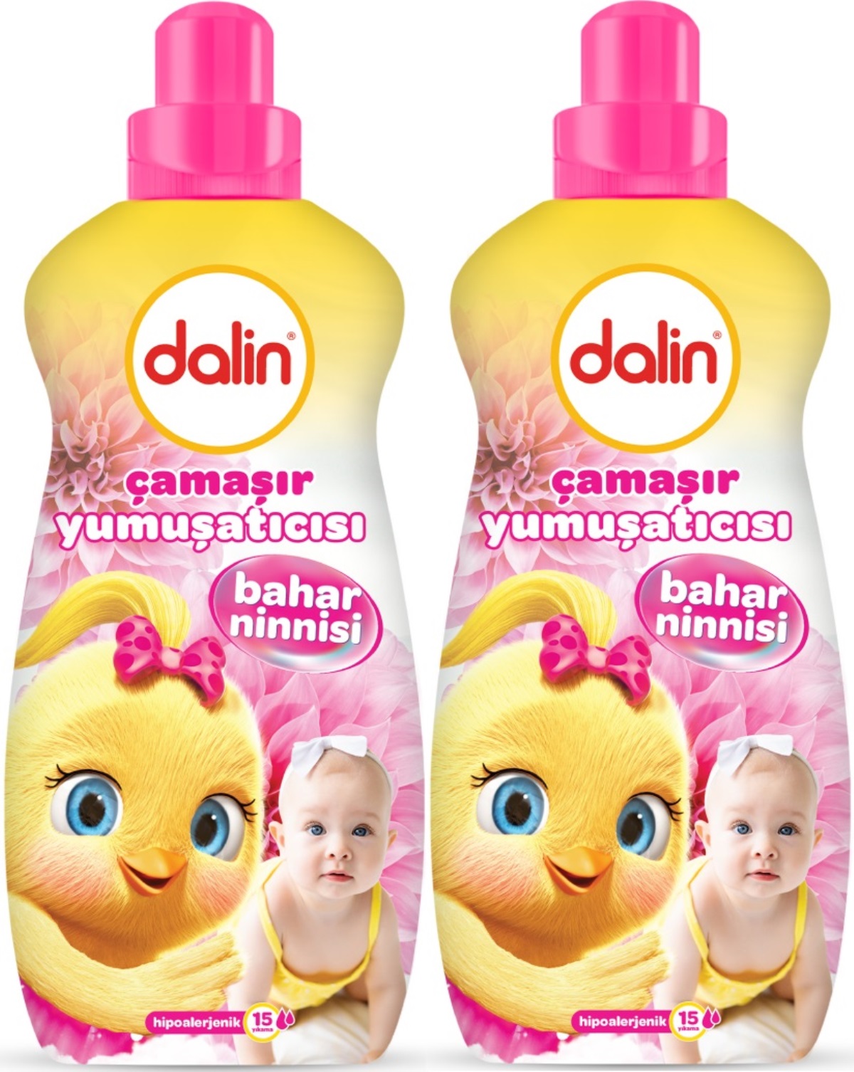 Dalin Çamaşır Yumuşatıcı 1500ML Bahar Ninnisi (2 Li Set) (Bebeklere Özel) Dalin Çamaşır Yumuşatıcı 1500ML Bahar Ninnisi (2 Li Set) (Bebeklere Özel)