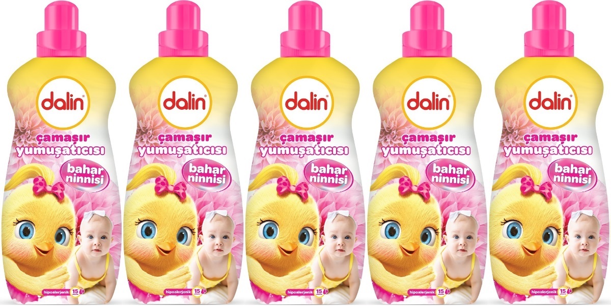 Dalin Çamaşır Yumuşatıcı 1500ML Bahar Ninnisi (5 Li Set) (Bebeklere Özel) Dalin Çamaşır Yumuşatıcı 1500ML Bahar Ninnisi (5 Li Set) (Bebeklere Özel)
