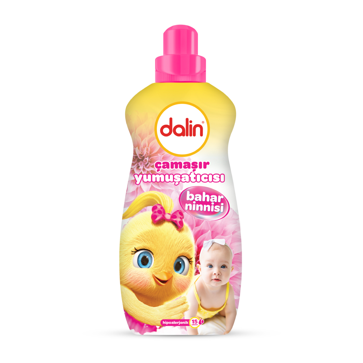 Dalin Çamaşır Yumuşatıcı 1500ML Bahar Ninnisi (Bebeklere Özel) Dalin Çamaşır Yumuşatıcı 1500ML Bahar Ninnisi (Bebeklere Özel)