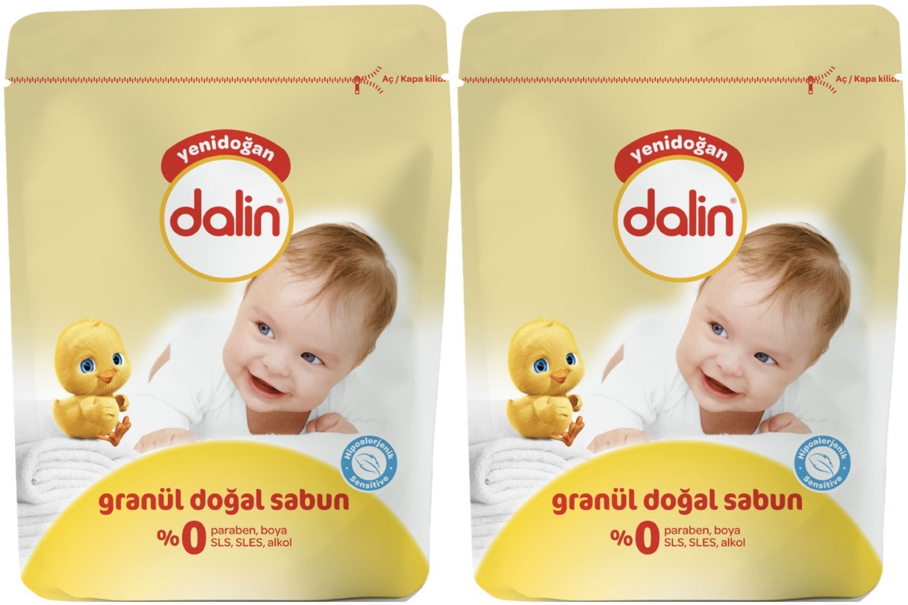 Dalin Granül Sabun Tozu 1000GR Klasik (Doğal Sabun) 2 Li Set (40 Yıkama) Dalin Granül Sabun Tozu 1000GR Klasik (Doğal Sabun) 2 Li Set (40 Yıkama)