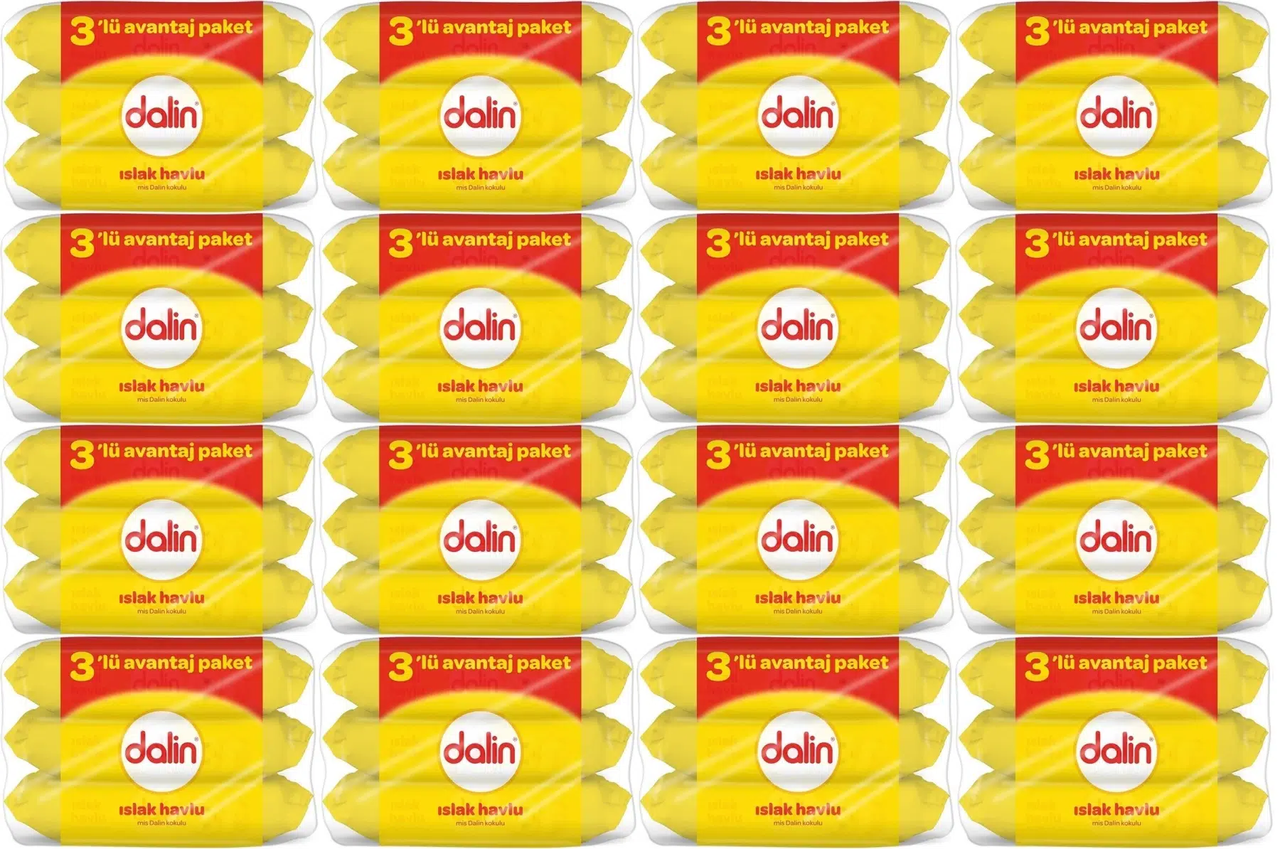 Dalin Islak Havlu Mendil Klasik 56 Yaprak 48 Li Set (2688 Yaprak)