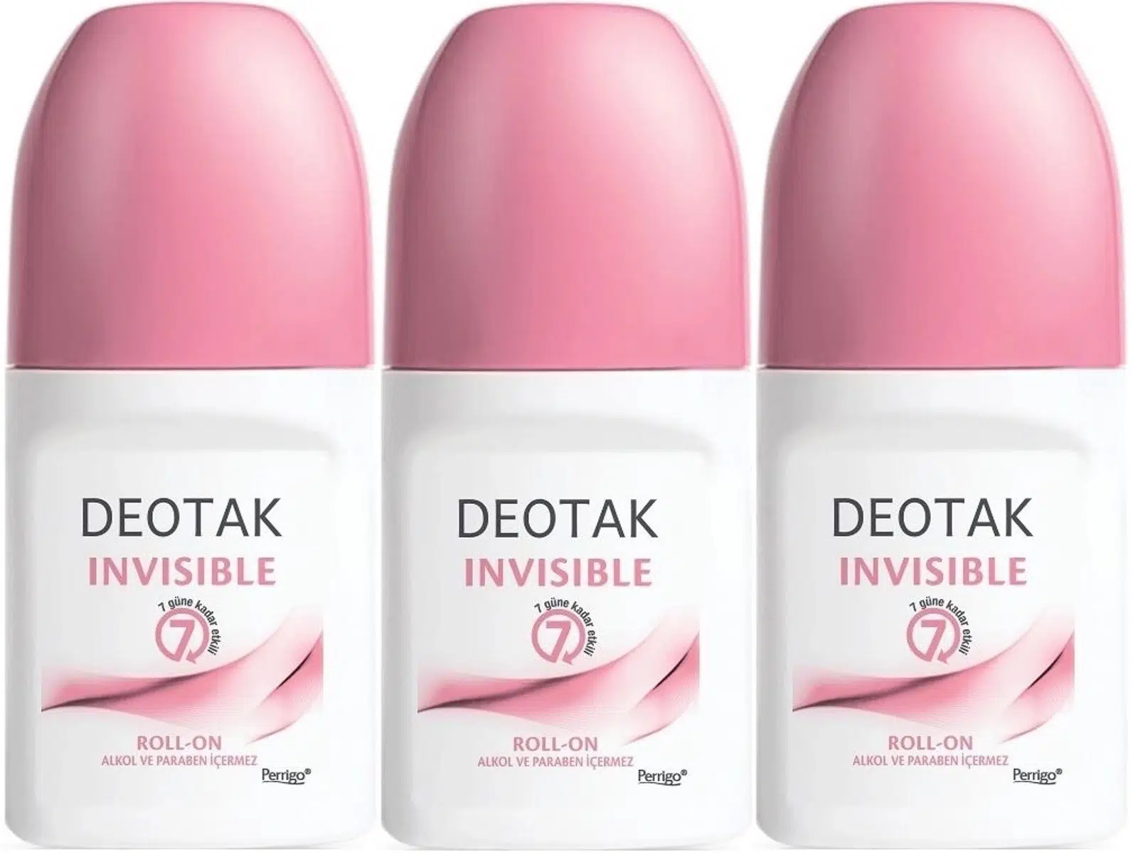 Deotak Roll-On 35ML Invısıble (Women/Kadın) (3 Lü Set)