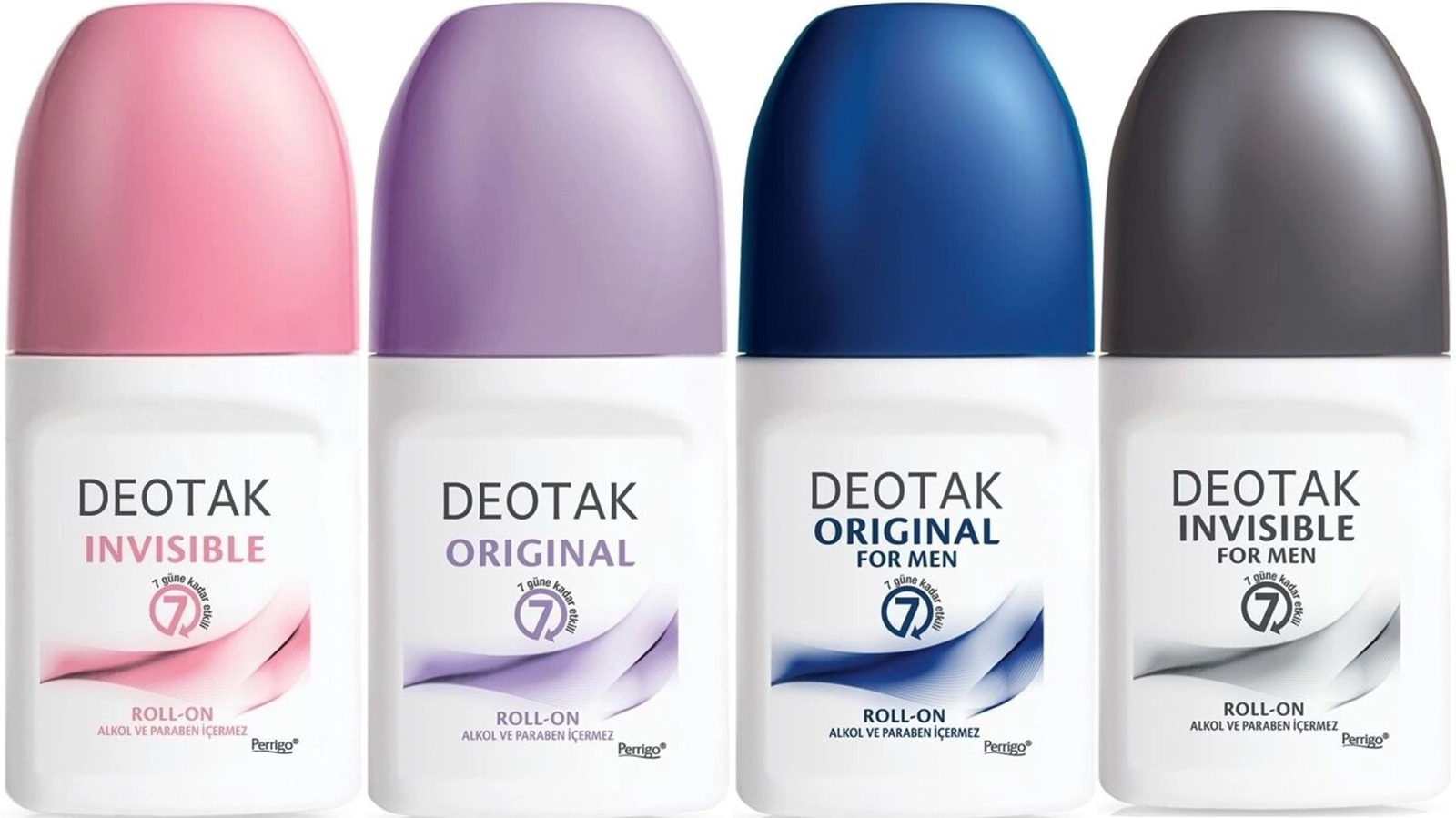 Deotak Roll-On 35ML(Original/Invısıble_Women/Kadın) (Original/Invısıble_Formen/Erkek)Karma(4 Lü Set) Deotak Roll-On 35ML(Original/Invısıble_Women/Kadın) (Original/Invısıble_Formen/Erkek)Karma(4 Lü Set)