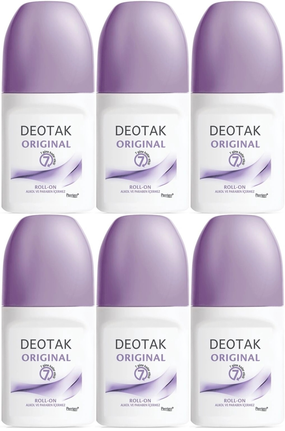 Deotak Roll-On 35ML Original (Women/Kadın) (6 Lı Set) Deotak Roll-On 35ML Original (Women/Kadın) (6 Lı Set)