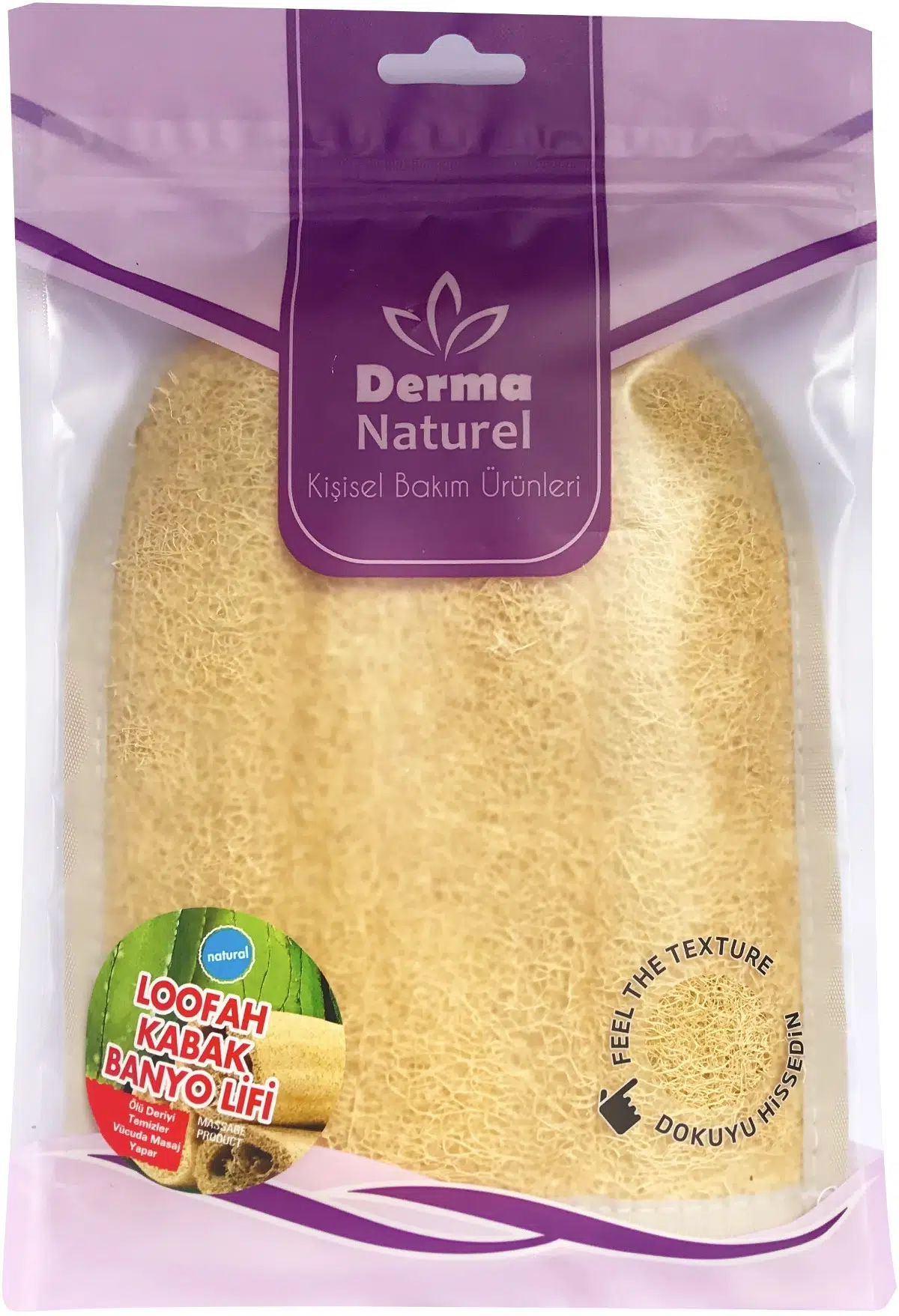 Derma Naturel Loofah Kabak Havlu Banyo Eldiveni (15*24CM) MS-11 Derma Naturel Loofah Kabak Havlu Banyo Eldiveni (15*24CM) MS-11