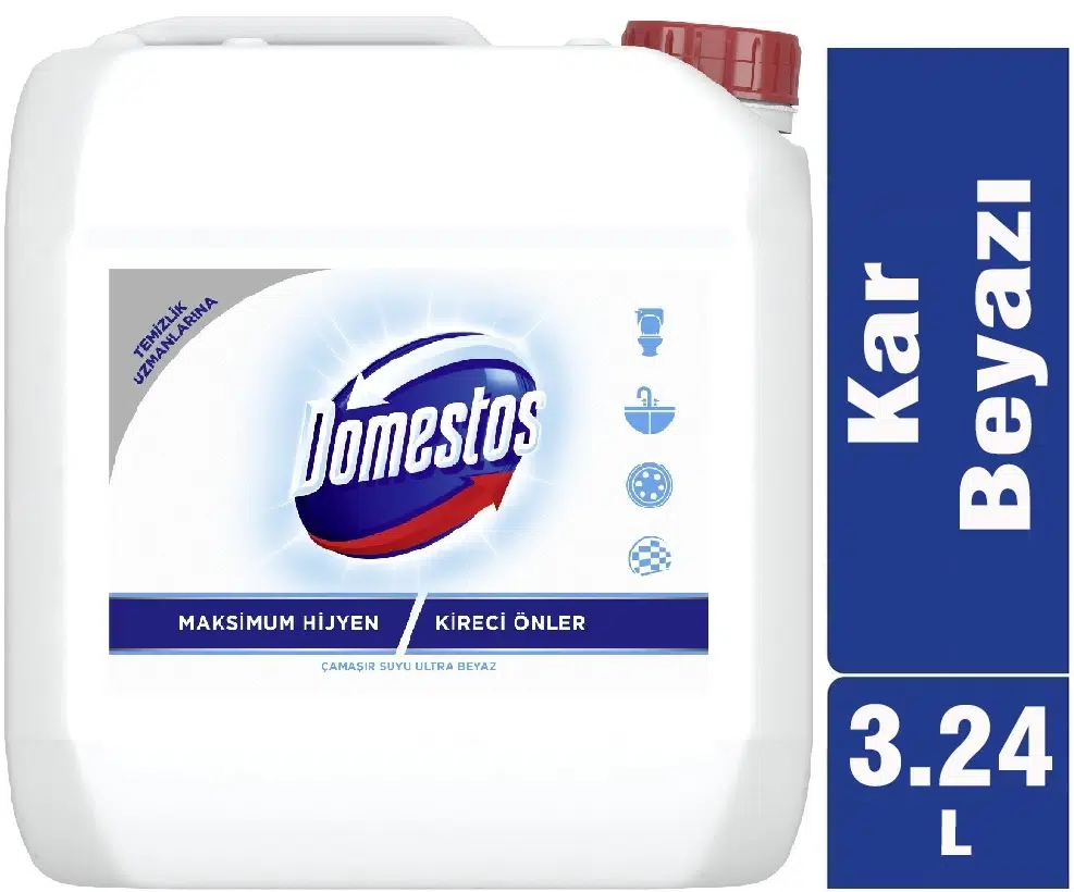 Domestos Çamaşır Suyu 3240ML Kar Beyaz Yoğun Kıvamlı