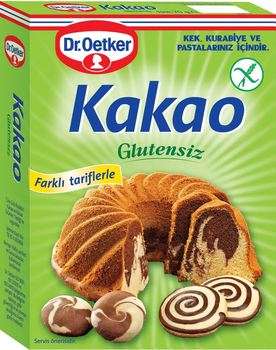 Dr. Oetker Glutensiz Kakao 70GR