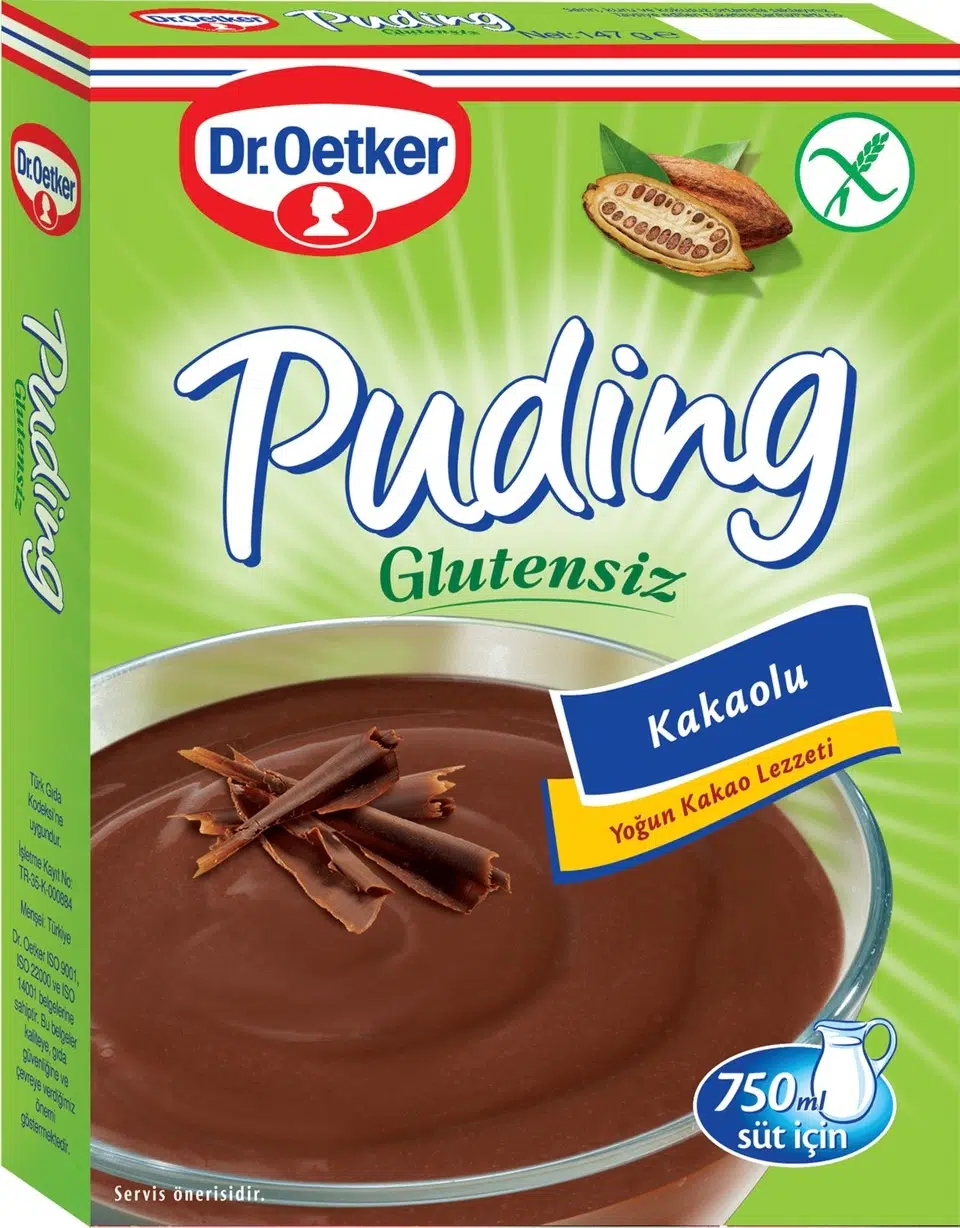 Dr. Oetker Glutensiz Kakaolu Puding 147GR