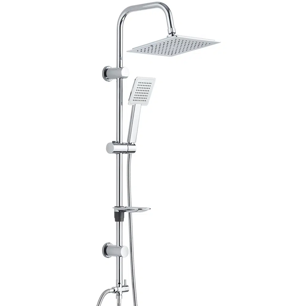 ECA Dalia Banyo Bataryası+T-MAY Banyo Çam Kare Tepe Duş Takımı Seti Paslanmaz Krom ECA Dalia Banyo Bataryası+T-MAY Banyo Çam Kare Tepe Duş Takımı Seti Paslanmaz Krom