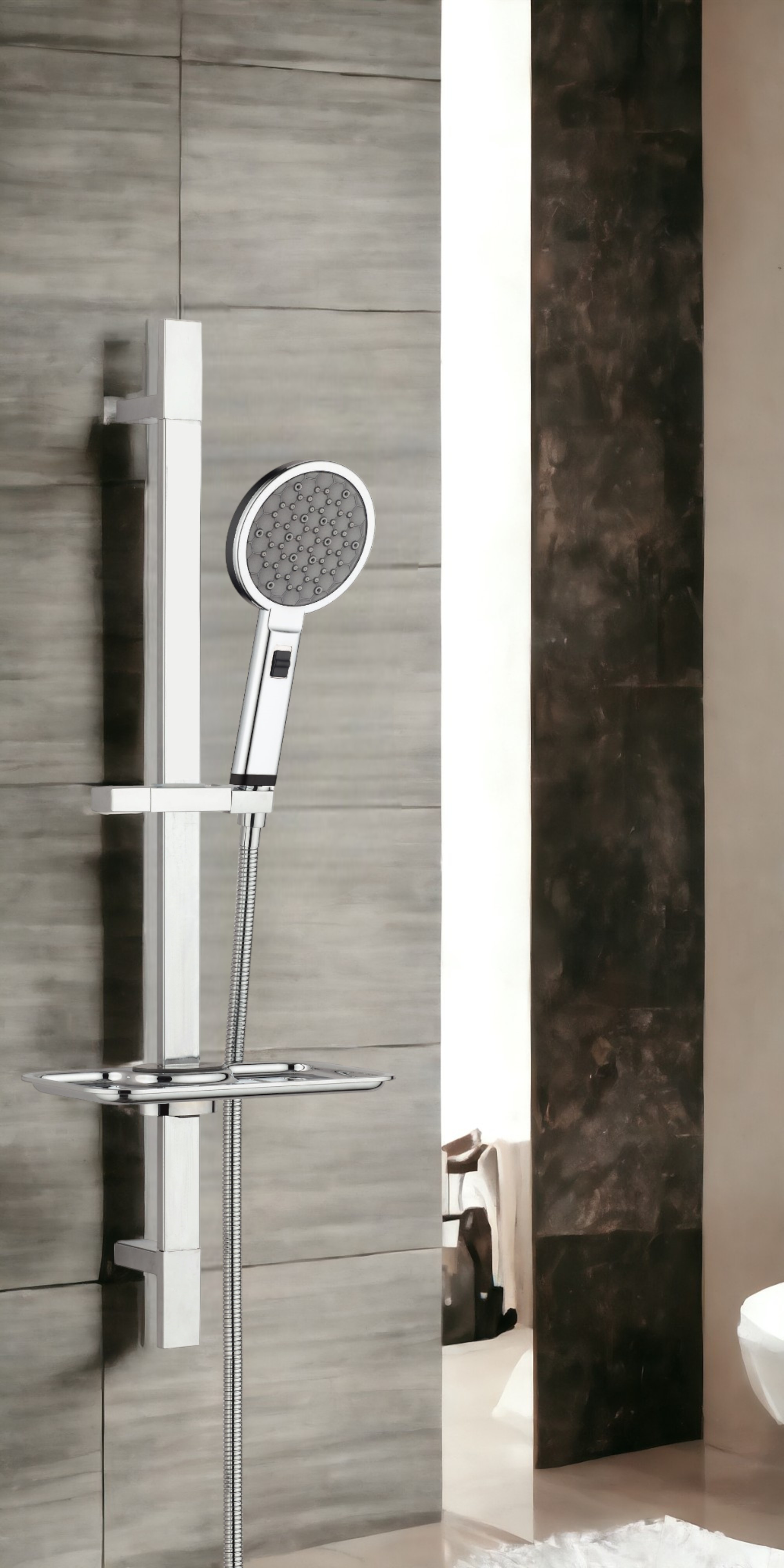 ECA Dalia Banyo Bataryası + T-MAY Gediz Kare Borulu Hareketli Sürgülü Duş Seti Üst Takımı ECA Dalia Banyo Bataryası + T-MAY Gediz Kare Borulu Hareketli Sürgülü Duş Seti Üst Takımı