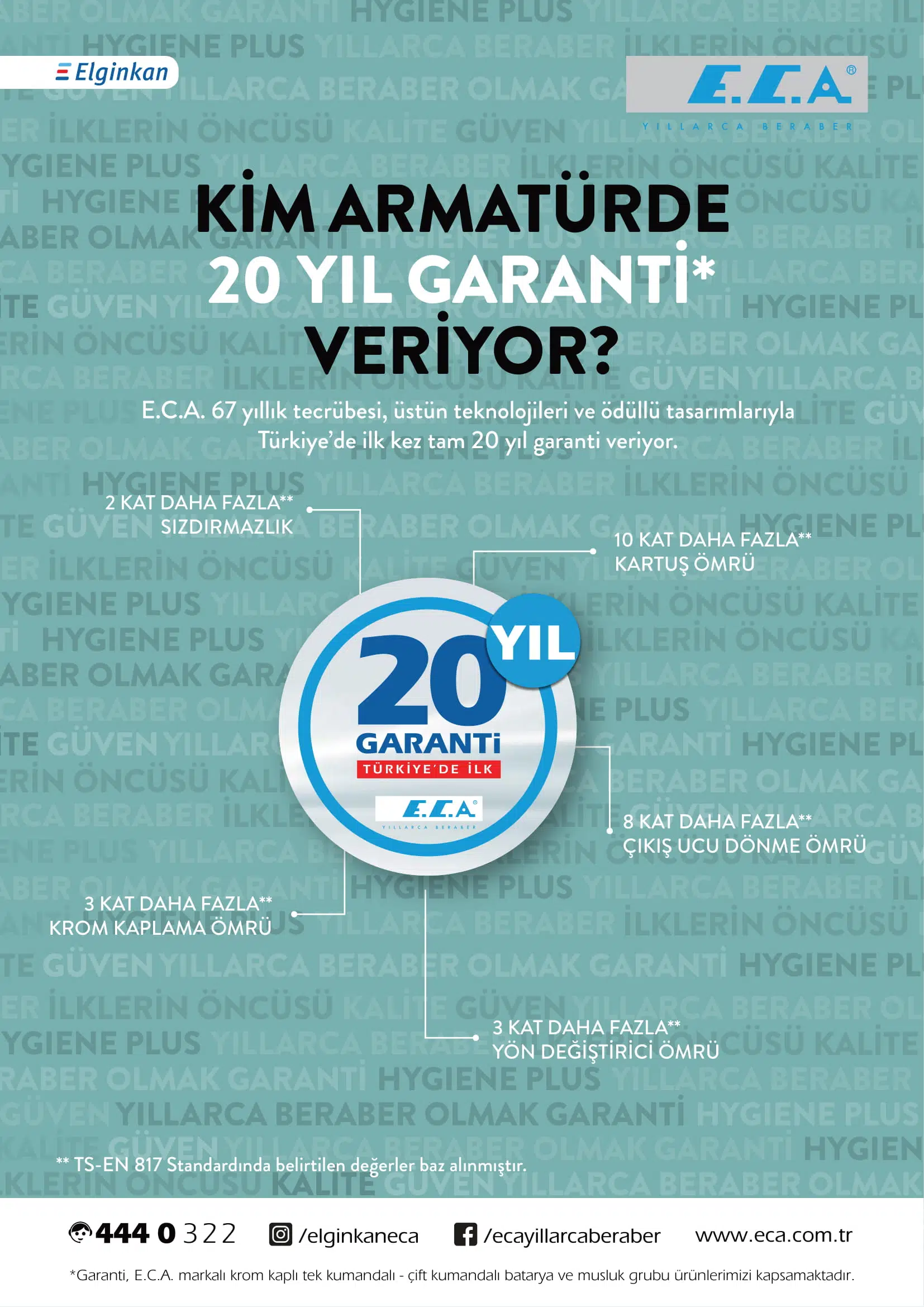 ECA Delta Yüksek Tip Lavabo Bataryası 102108860 ECA Delta Yüksek Tip Lavabo Bataryası 102108860