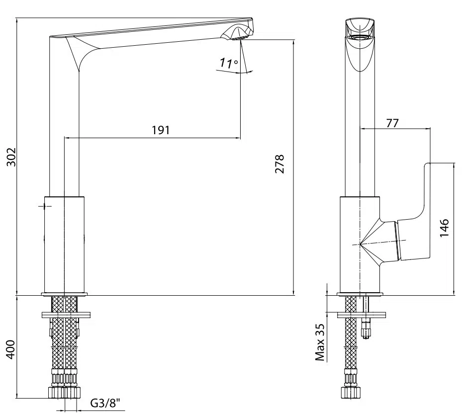 ECA Luna Mutfak Eviye Bataryası Altın Renkli 102818043 ECA Luna Mutfak Eviye Bataryası Altın Renkli 102818043