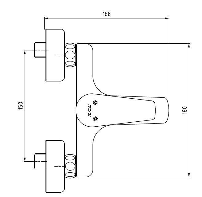 ECA Niobe 3`lü Batarya Seti(Banyo 482+Lavabo 054+Eviye 098) ECA Niobe 3`lü Batarya Seti(Banyo 482+Lavabo 054+Eviye 098)
