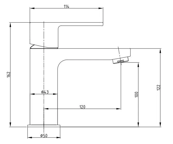 ECA Nita Lavabo Bataryası 102188034 ECA Nita Lavabo Bataryası 102188034