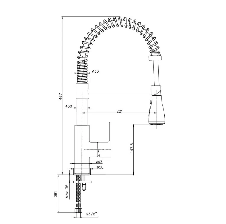 ECA Nita Yaylı Mutfak Eviye Bataryası 102518106 ECA Nita Yaylı Mutfak Eviye Bataryası 102518106