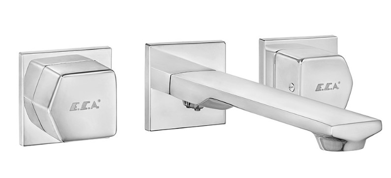 ECA Royal Ankastre Lavabo Bataryası 3 Delikli Tezgah Üstü 102105666 ECA Royal Ankastre Lavabo Bataryası 3 Delikli Tezgah Üstü 102105666