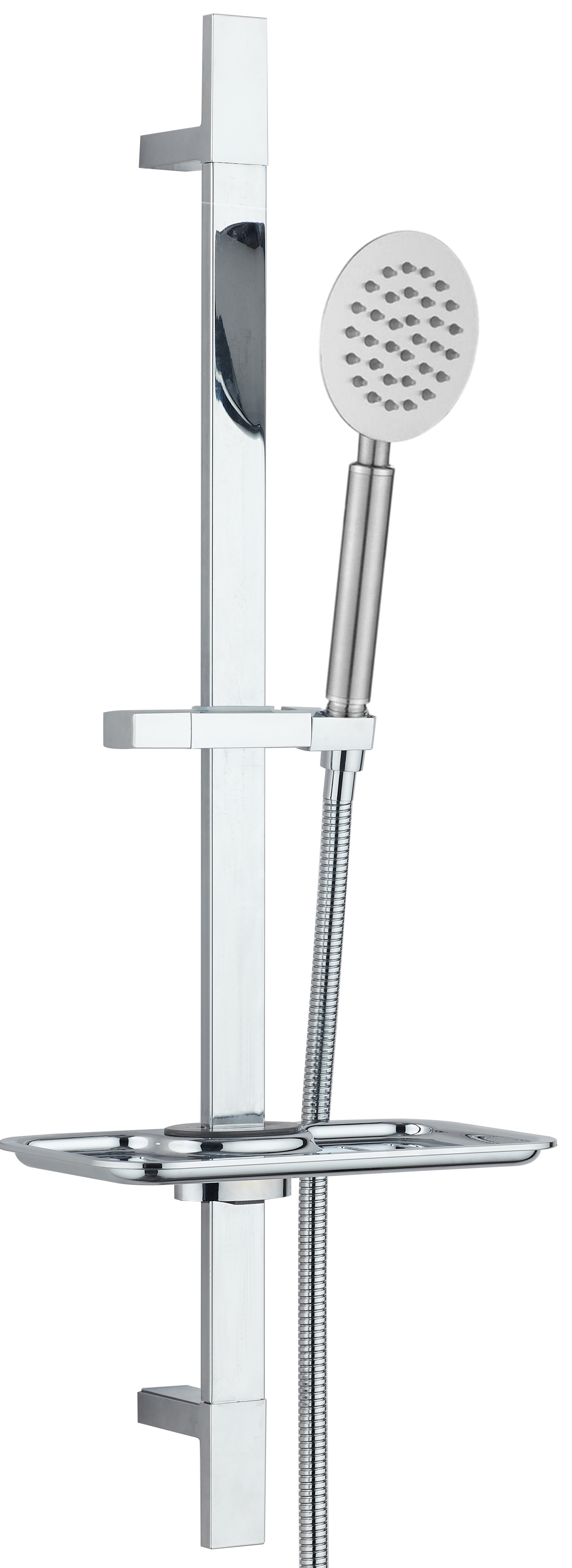 ECA Royal Banyo Bataryası + T-MAY Sardes Mat İnox Kare Borulu Hareketli Sürgülü Duş Seti Üst Takımı ECA Royal Banyo Bataryası + T-MAY Sardes Mat İnox Kare Borulu Hareketli Sürgülü Duş Seti Üst Takımı