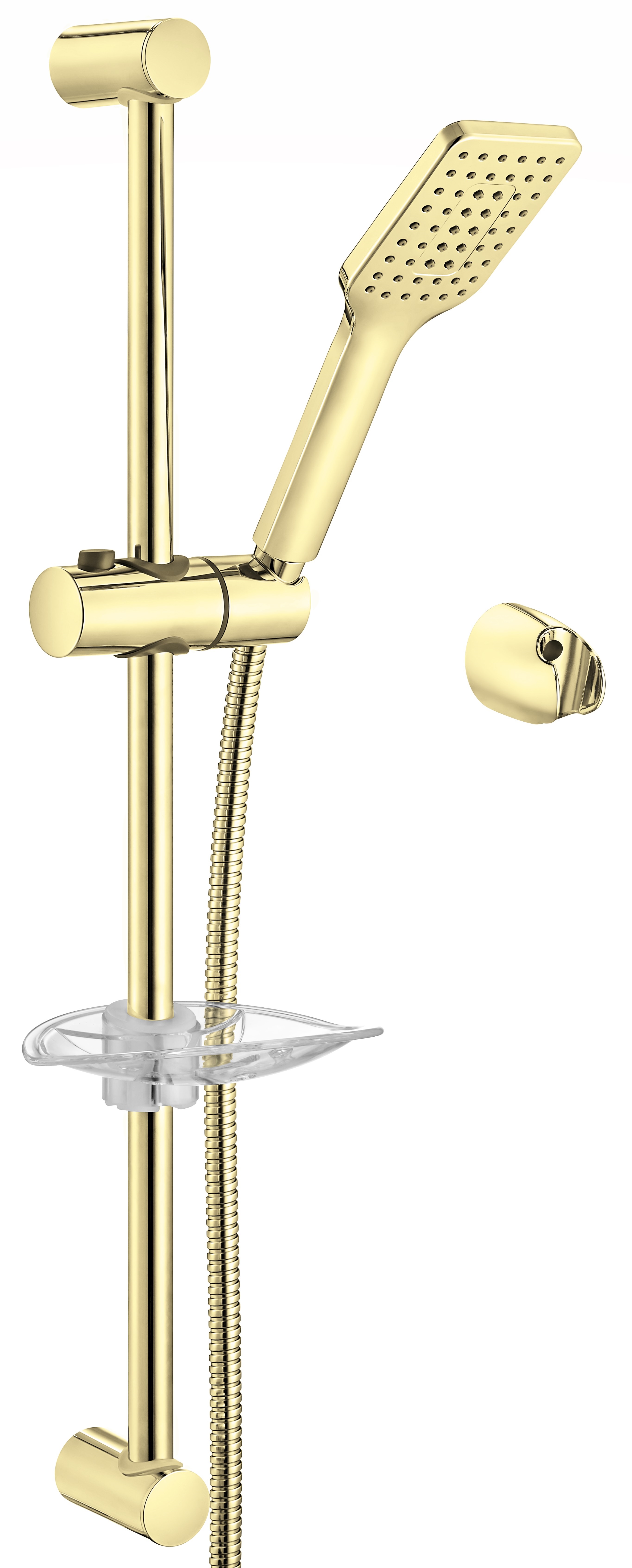 ECA Tiera Banyo Hareketli Sürgülü Duş Seti Üst Takımı Altın Renkli 102846029 ECA Tiera Banyo Hareketli Sürgülü Duş Seti Üst Takımı Altın Renkli 102846029