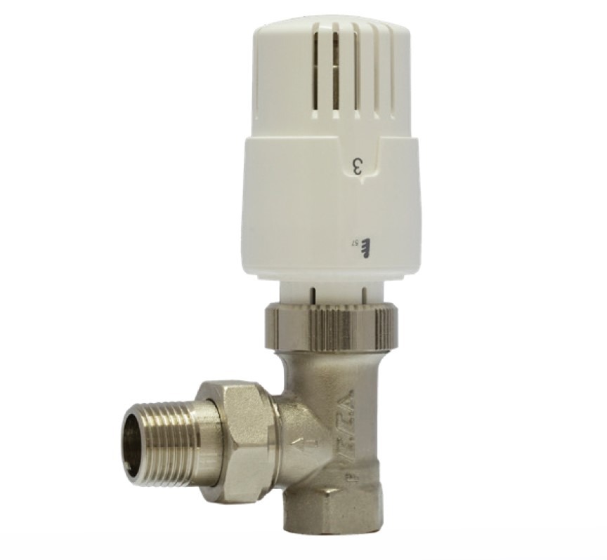 ECA TRV4 Termostatik Köşe Radyatör Valfi Petek Vanası 602120755 ECA TRV4 Termostatik Köşe Radyatör Valfi Petek Vanası 602120755