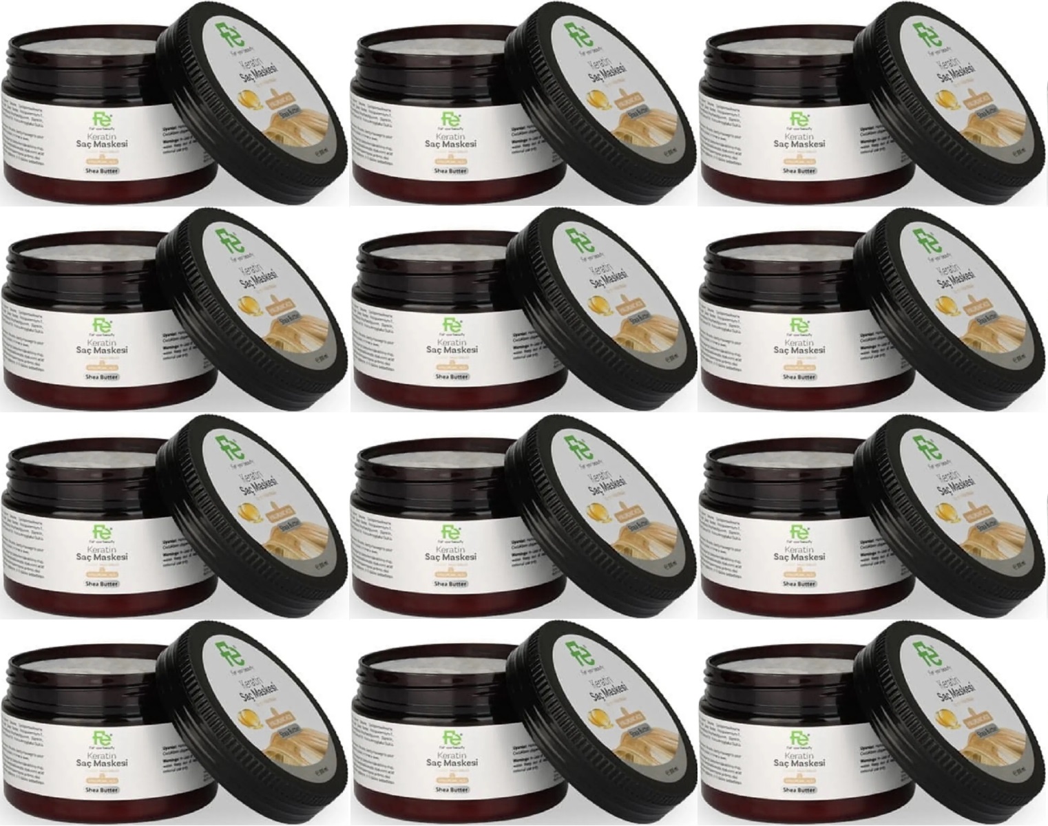 Fe Keratin Saç Maskesi 300ML (12 Li Set) Fe Keratin Saç Maskesi 300ML (12 Li Set)