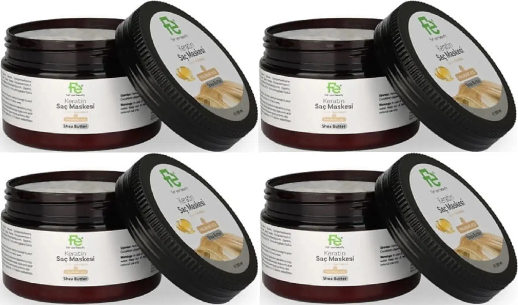 Fe Keratin Saç Maskesi 300ML (4 Lü Set)