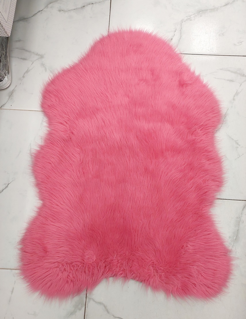 Giz Home Uzun Tüylü Post Halı (70x105)-Pembe Giz Home Uzun Tüylü Post Halı (70x105)-Pembe