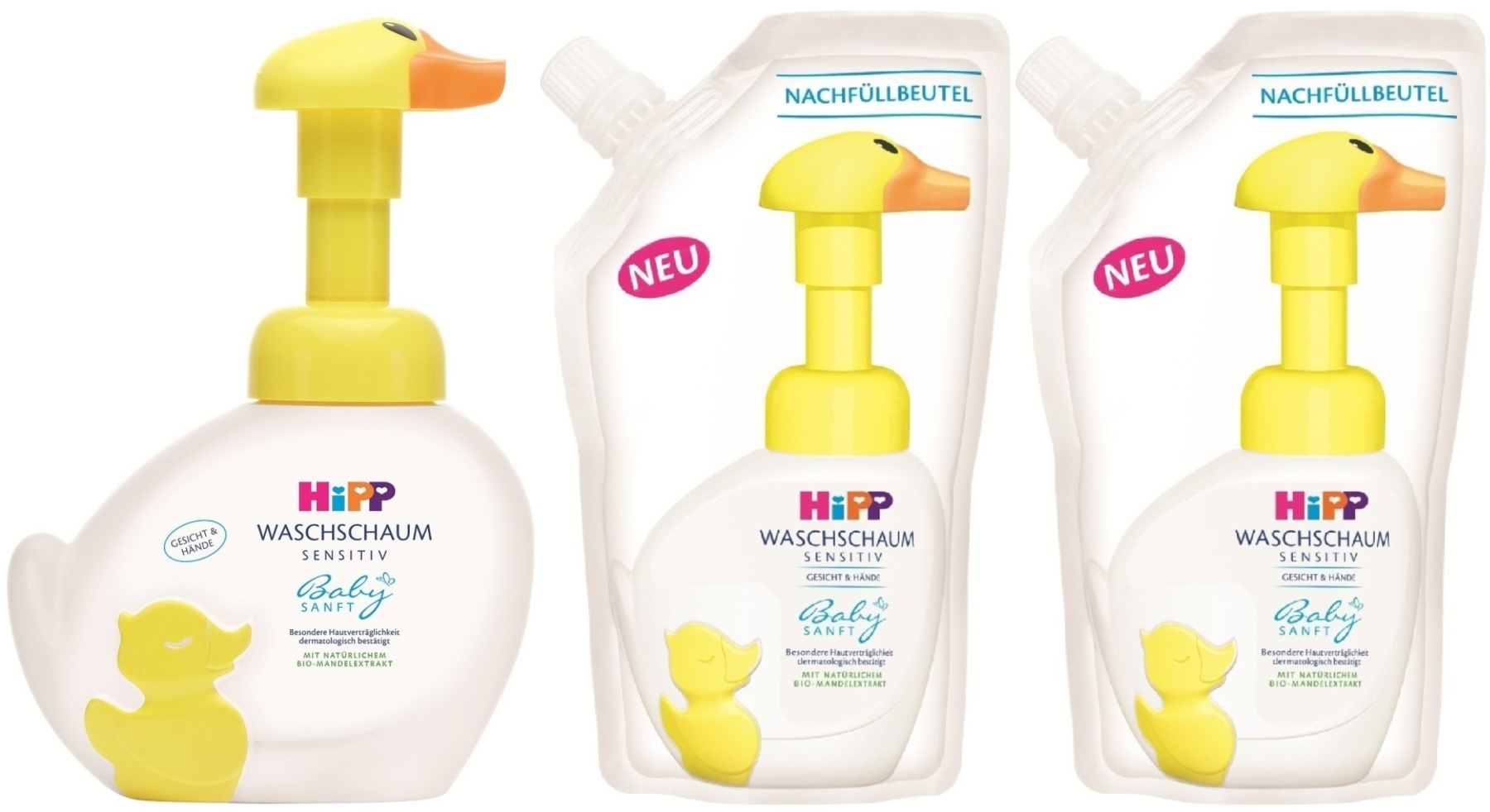Hipp Babysanft Bebek/Çoçuk El Yıkama Köpüğü 250ML (1 Pompalı+2 Yedek) Avantaj Paket Hipp Babysanft Bebek/Çoçuk El Yıkama Köpüğü 250ML (1 Pompalı+2 Yedek) Avantaj Paket