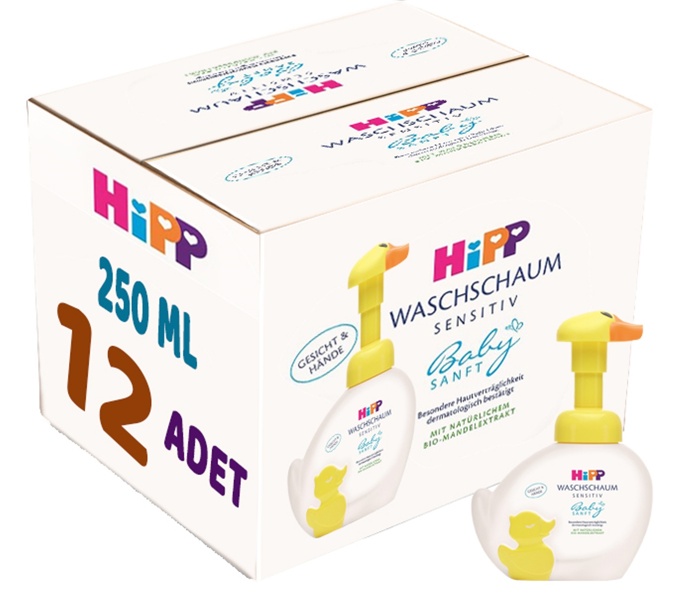 Hipp Babysanft Bebek/Çoçuk El Yıkama Köpüğü 250ML Pompalı (12 Li Set) Hipp Babysanft Bebek/Çoçuk El Yıkama Köpüğü 250ML Pompalı (12 Li Set)