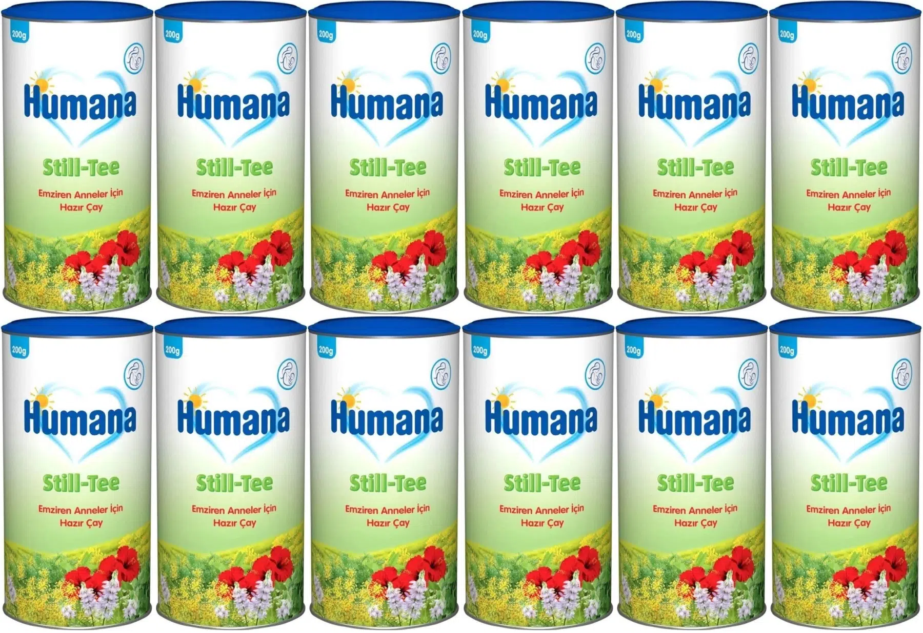 Humana Still Tee Çay 200Gr Emziren Anneler 12 Li Set