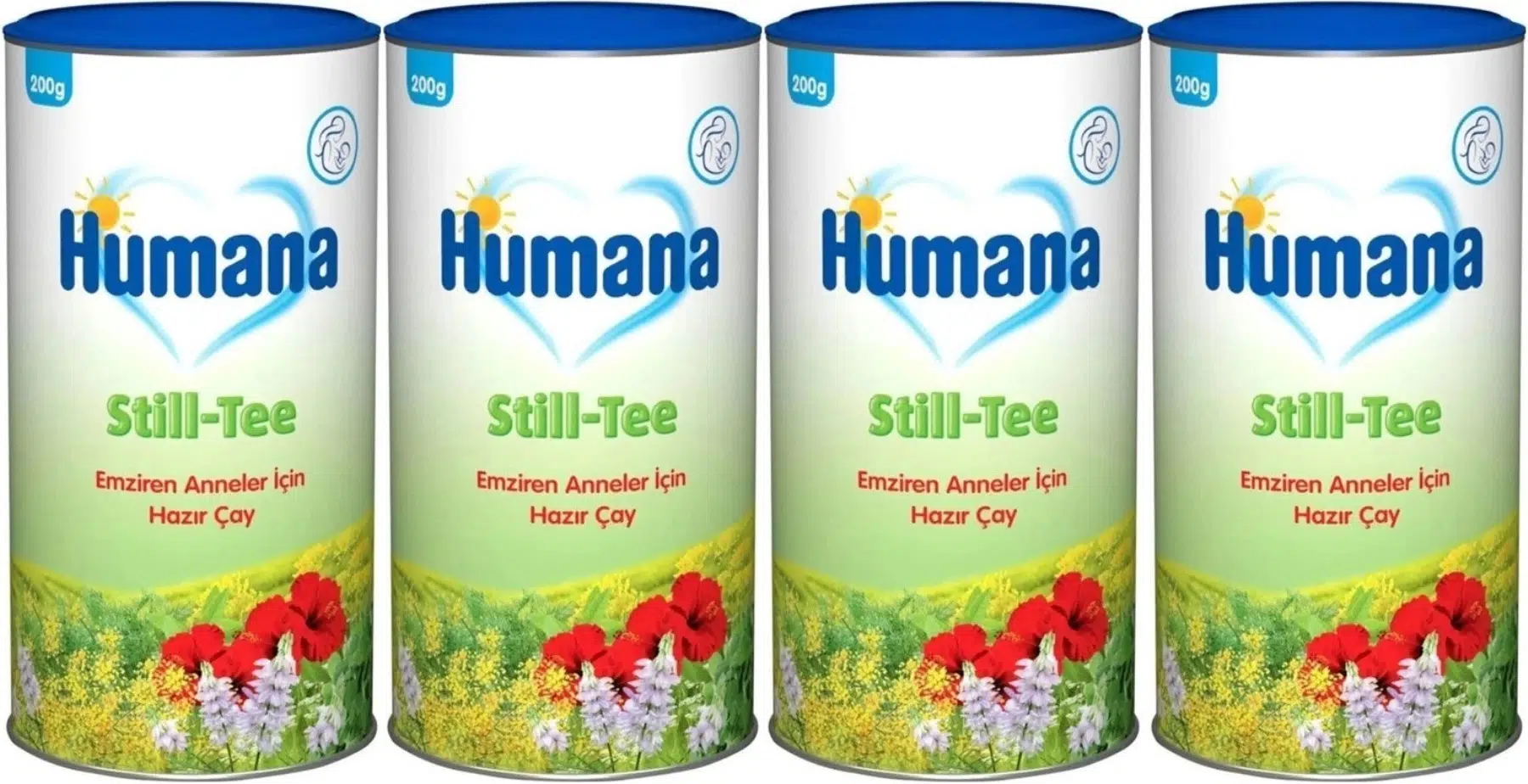 Humana Still Tee Çay 200Gr Emziren Anneler 4 Lü Set