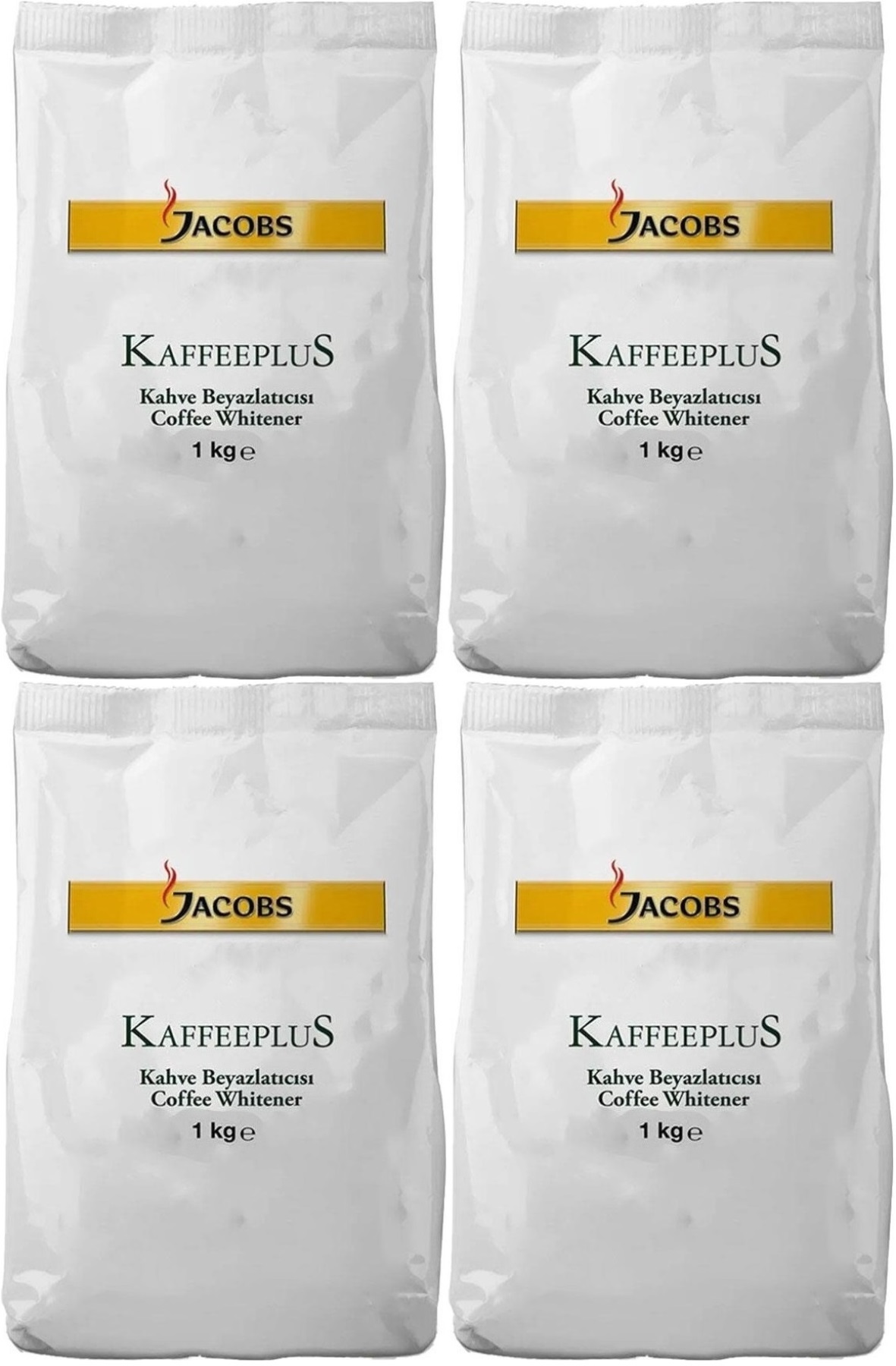 Jacobs Kaffeeplus Kahve Beyazlatıcısı / Süt Tozu 1KG (4 Lü Set) Jacobs Kaffeeplus Kahve Beyazlatıcısı / Süt Tozu 1KG (4 Lü Set)