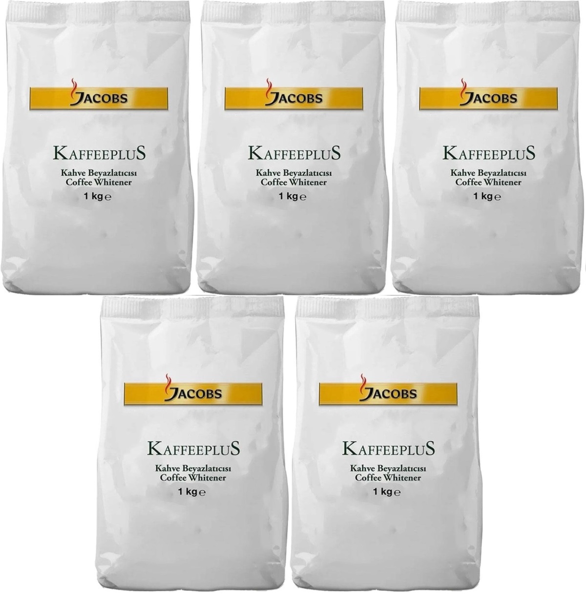 Jacobs Kaffeeplus Kahve Beyazlatıcısı / Süt Tozu 1KG (5 Li Set) Jacobs Kaffeeplus Kahve Beyazlatıcısı / Süt Tozu 1KG (5 Li Set)