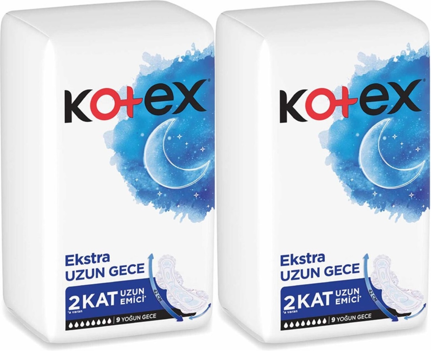 Kotex Hijyenik Ped Ekstra Uzun Gece 18 Li Set (2PK*9) Kotex Hijyenik Ped Ekstra Uzun Gece 18 Li Set (2PK*9)