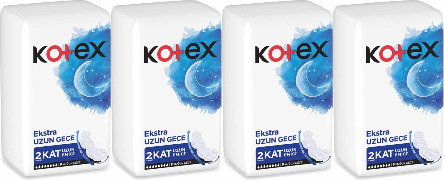 Kotex Hijyenik Ped Ekstra Uzun Gece 36 Lı Set (4PK*9) Kotex Hijyenik Ped Ekstra Uzun Gece 36 Lı Set (4PK*9)