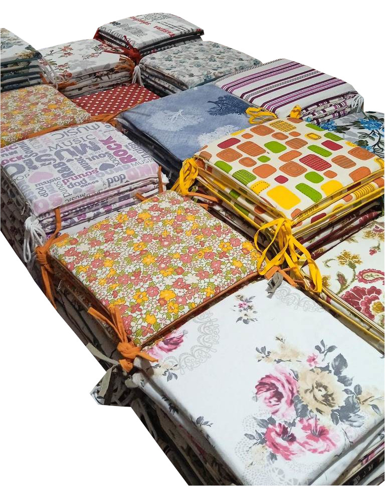 Mandaş Tekstil Tabure Minderi, Bağcıklı Tabure Minderi (32x32) Mandaş Tekstil Tabure Minderi, Bağcıklı Tabure Minderi (32x32)