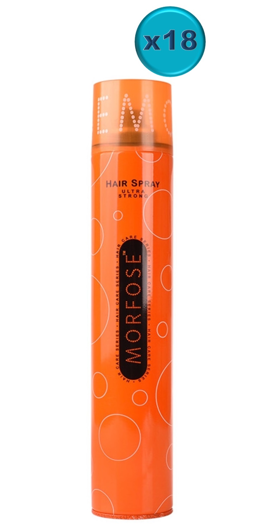 Morfose Saç Spreyi 400ML Ultra Sert (Turuncu) (18 Li Set) Morfose Saç Spreyi 400ML Ultra Sert (Turuncu) (18 Li Set)