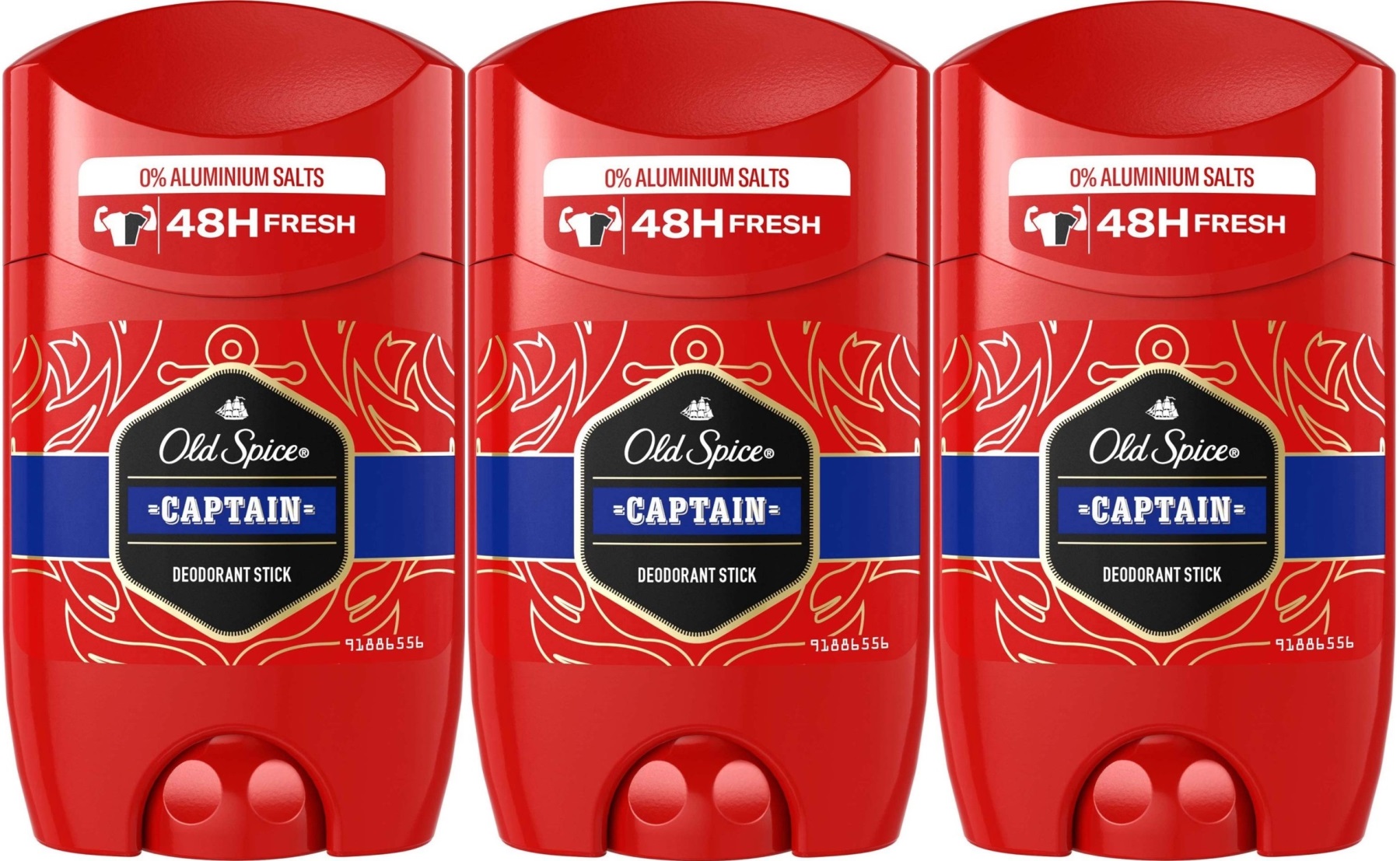 Old Spice Captain Stick Roll-On Men/Erkek Deodorant 50ML (3 Lü Set) Old Spice Captain Stick Roll-On Men/Erkek Deodorant 50ML (3 Lü Set)