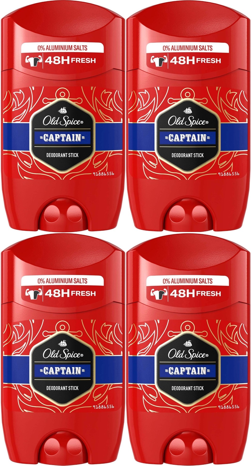 Old Spice Captain Stick Roll-On Men/Erkek Deodorant 50ML (4 Lü Set) Old Spice Captain Stick Roll-On Men/Erkek Deodorant 50ML (4 Lü Set)
