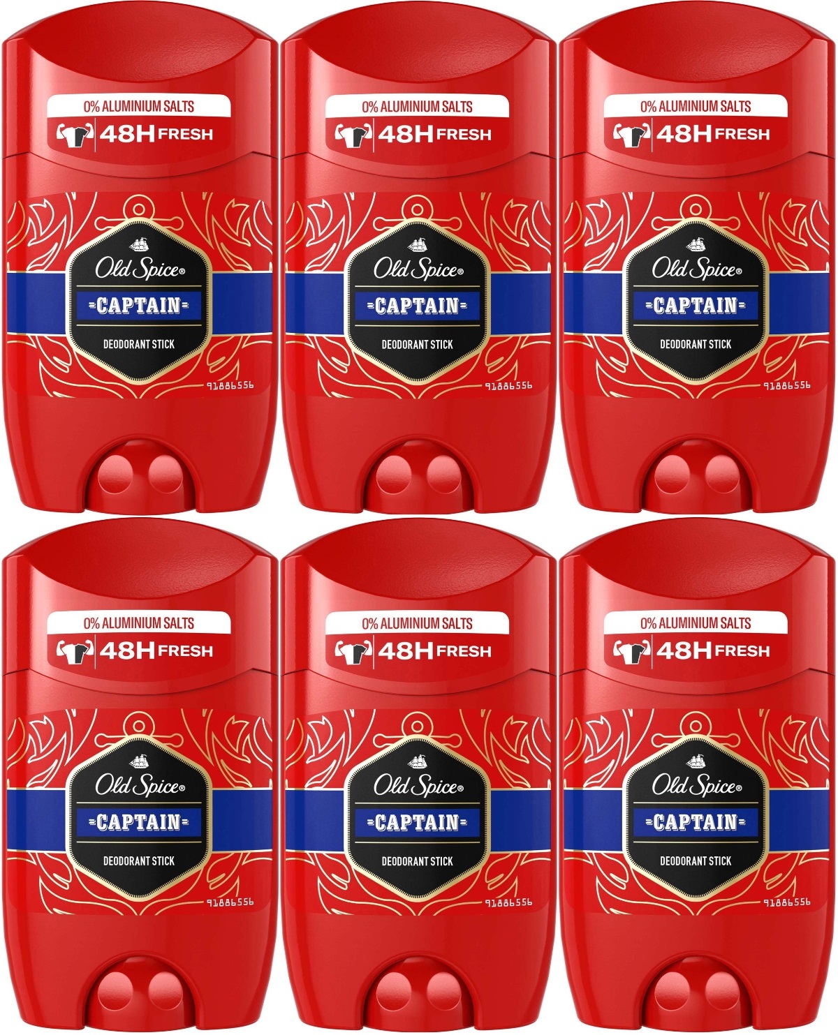 Old Spice Captain Stick Roll-On Men/Erkek Deodorant 50ML (6 Lı Set) Old Spice Captain Stick Roll-On Men/Erkek Deodorant 50ML (6 Lı Set)