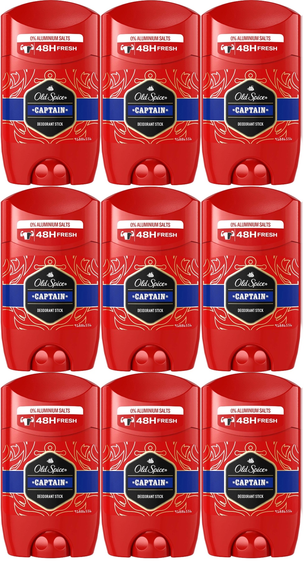 Old Spice Captain Stick Roll-On Men/Erkek Deodorant 50ML (9 Lu Set) Old Spice Captain Stick Roll-On Men/Erkek Deodorant 50ML (9 Lu Set)