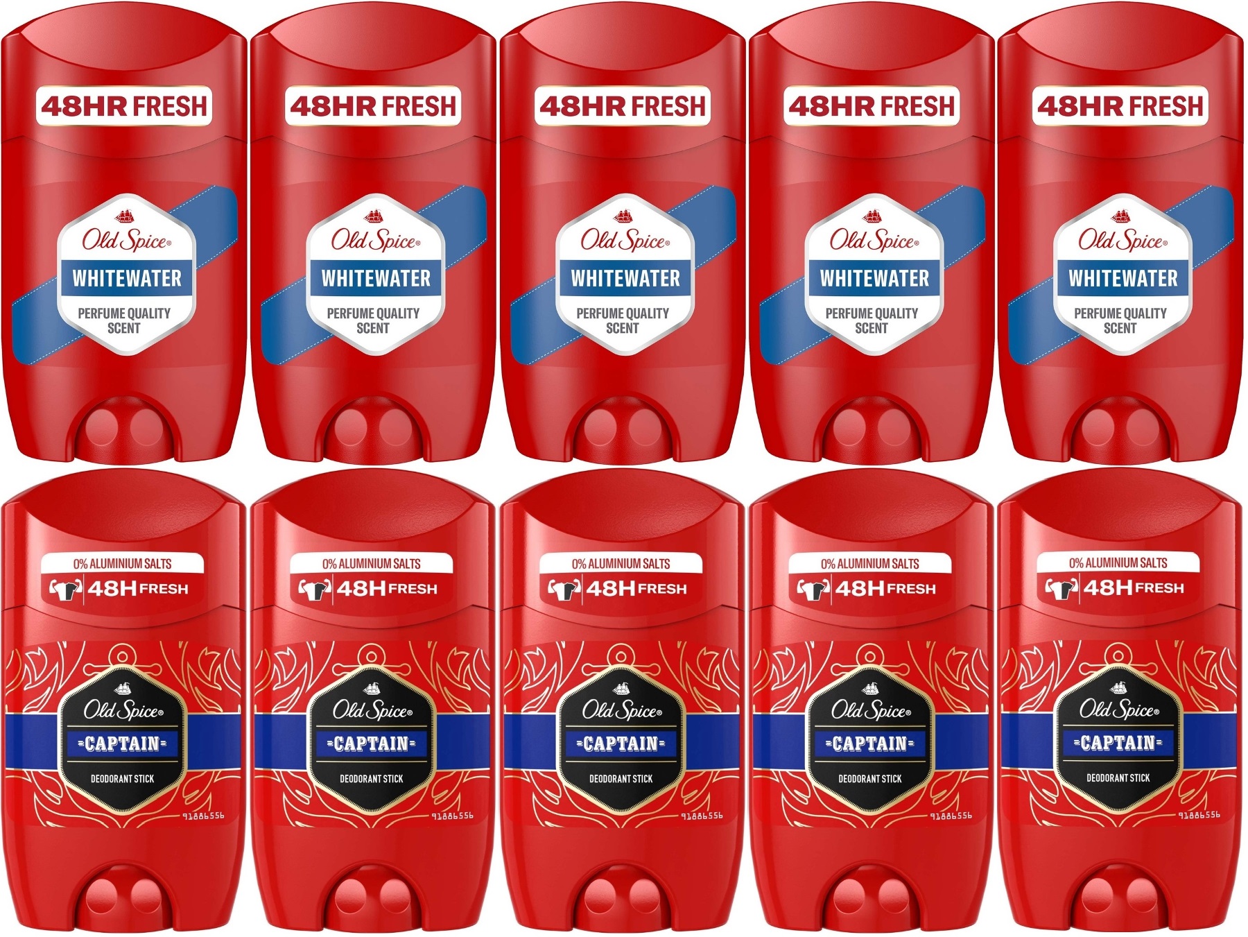 Old Spice WhiteWater & Captain Stick Roll-On Men/Erkek Deodorant 50ML (Karma 10 Lu Set) Old Spice WhiteWater & Captain Stick Roll-On Men/Erkek Deodorant 50ML (Karma 10 Lu Set)