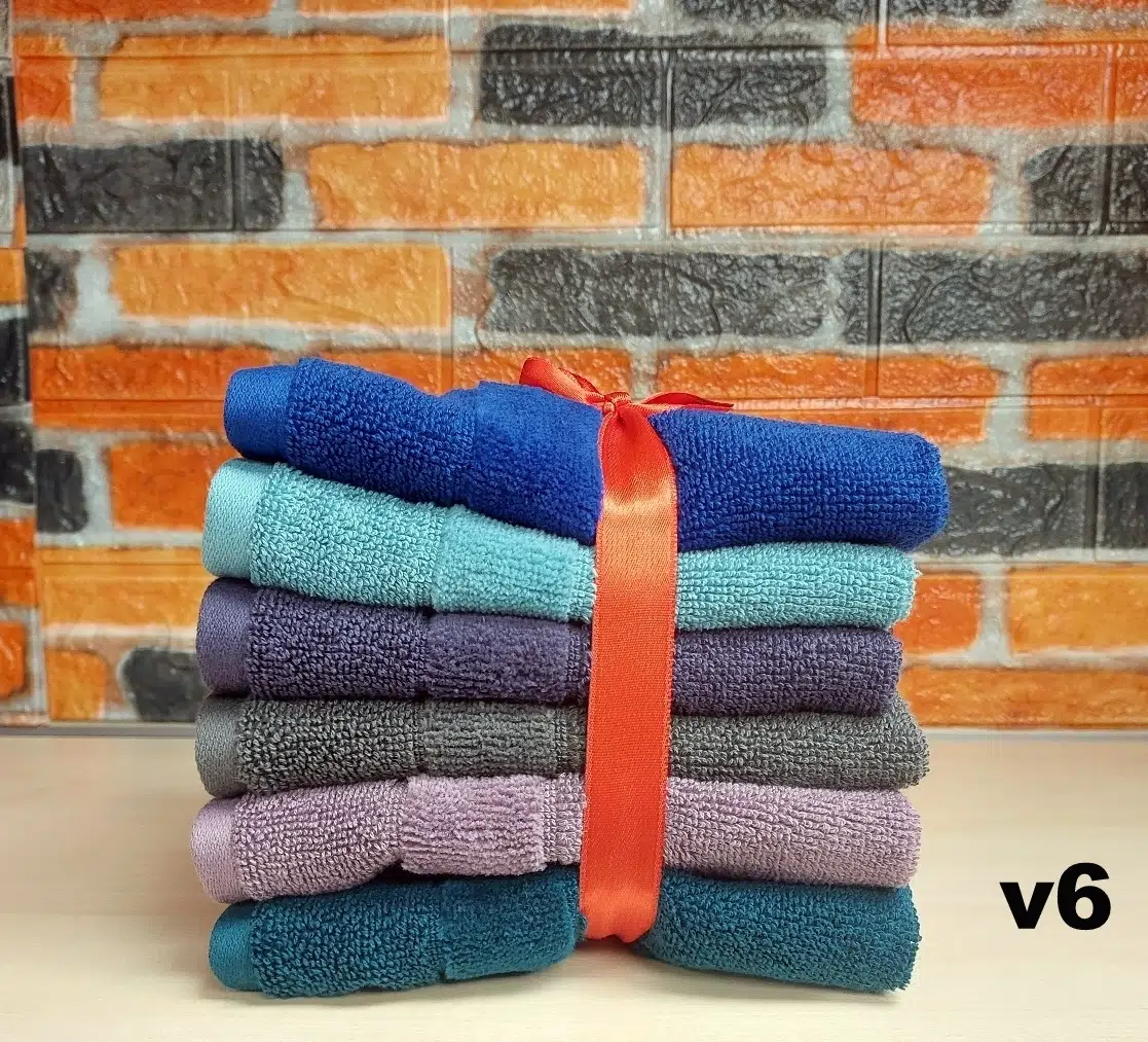 Özdilek Svv Border -6 LI- Kalın & Yumuşak Mutfak Havlusu (33x33) - v6