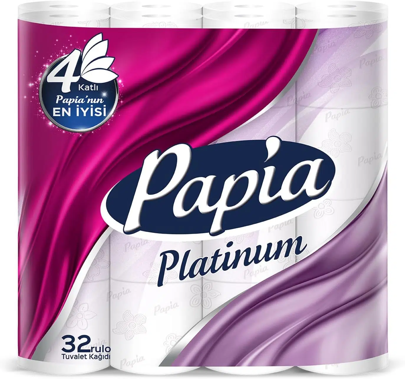 Papia Tuvalet Kağıdı (4 Katlı) 32 Li Pk Platinum