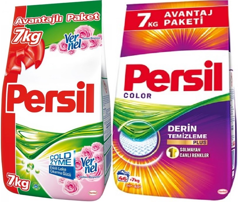 Persil Matik Toz Çamaşır Deterjanı 7+7:14KG Gülün Büyüsü Renkli Beyaz+Color/Renkli (92 Yıkama) Persil Matik Toz Çamaşır Deterjanı 7+7:14KG Gülün Büyüsü Renkli Beyaz+Color/Renkli (92 Yıkama)