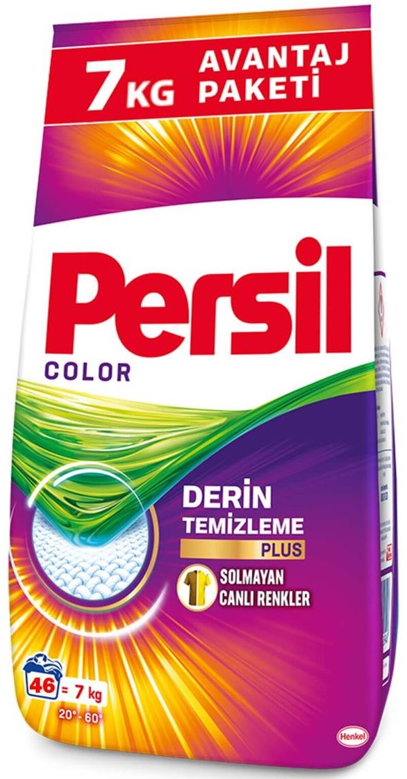 Persil Matik Toz Çamaşır Deterjanı 7KG Color/Renkli (46 Yıkama) Persil Matik Toz Çamaşır Deterjanı 7KG Color/Renkli (46 Yıkama)
